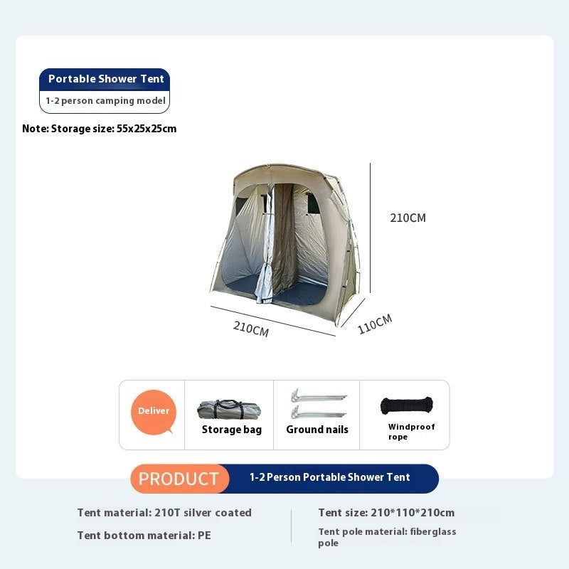 Outdoor Camping Rainproof Double-person Tent - EDC Italia