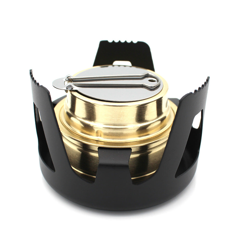Outdoor Picnic Alcohol Vaporization Portable Camping Stove - EDC Italia