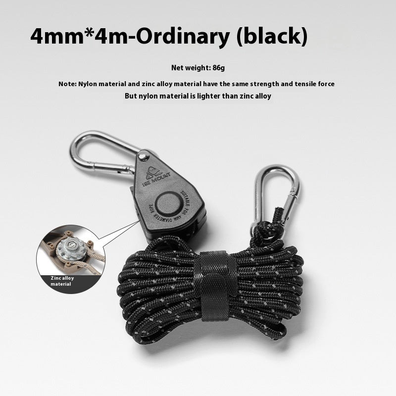 Outdoor Pulley Adjuster Tent Fixator - EDC Italia