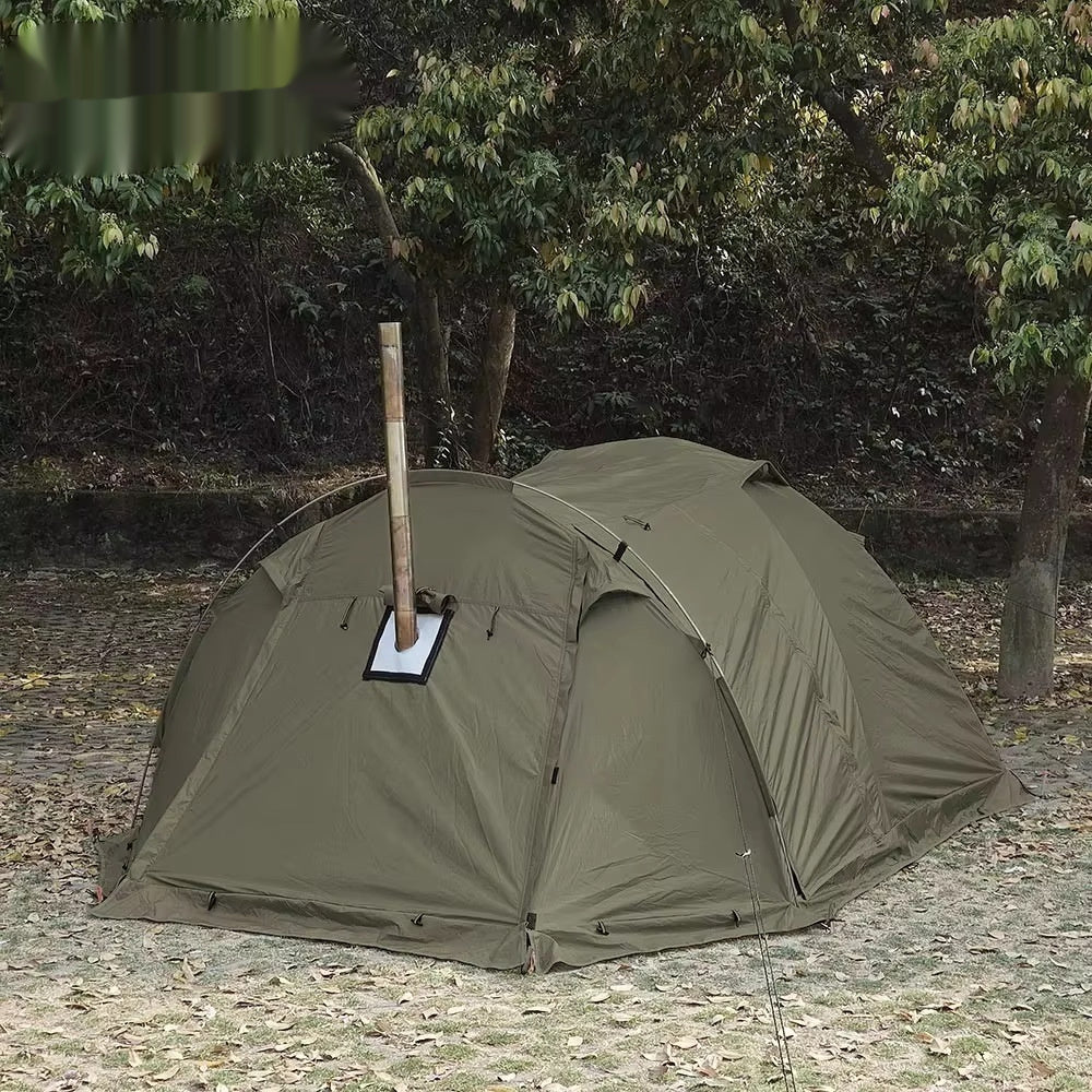 Outdoor Camping Tunnel Tent With Extendable Dome - EDC Italia