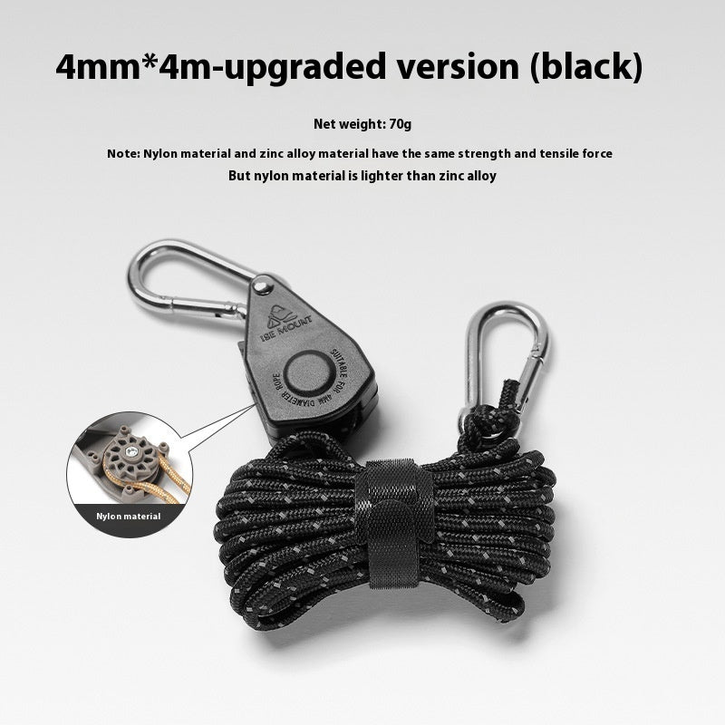 Outdoor Pulley Adjuster Tent Fixator - EDC Italia