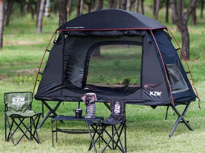 Folding Off-ground Camping Ultra-light Waterproof Travel Outdoor Camping Tent - EDC Italia
