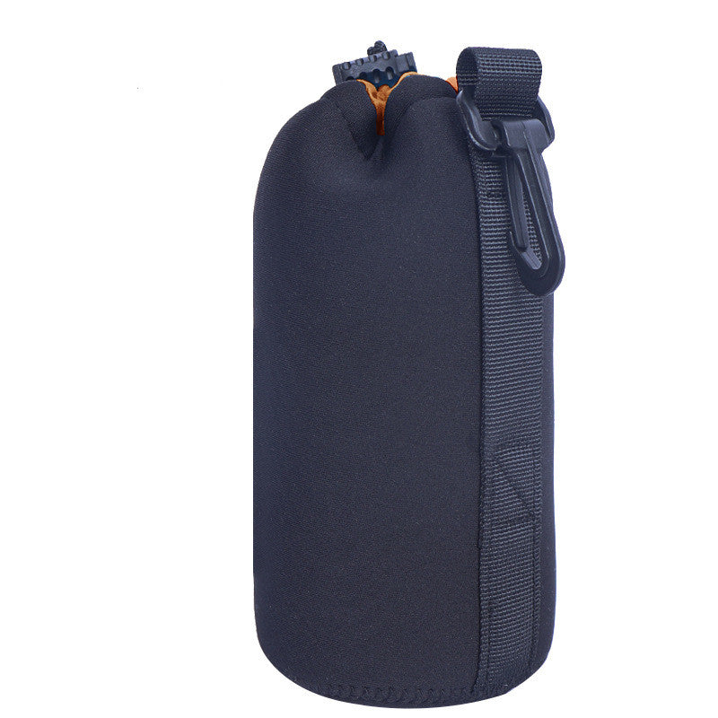 Waterproof Soft Neoprene Camera Lens Pouch Bag Drawstring Protector
