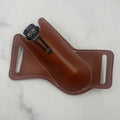 Tactical Cowhide Folding Knife Protective Sleeve