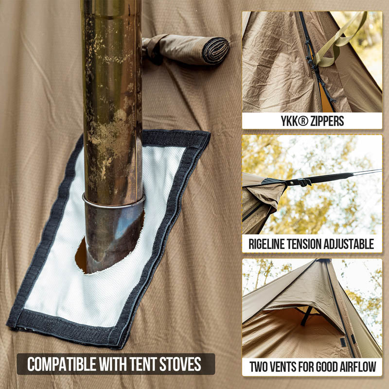 Wilderness Hut Hammock Outdoor Living Room Tent - EDC Italia