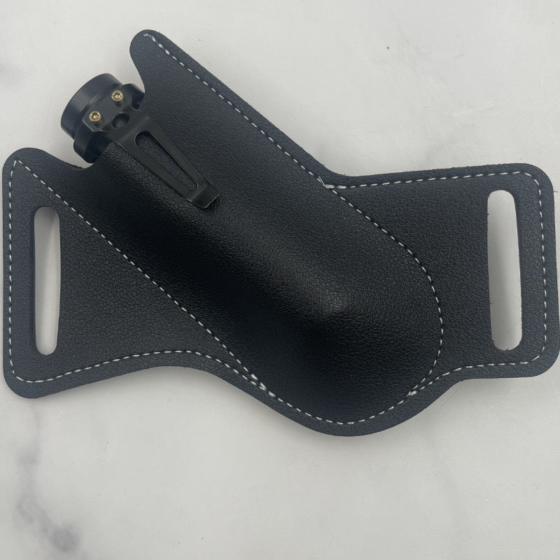 Tactical Cowhide Folding Knife Protective Sleeve
