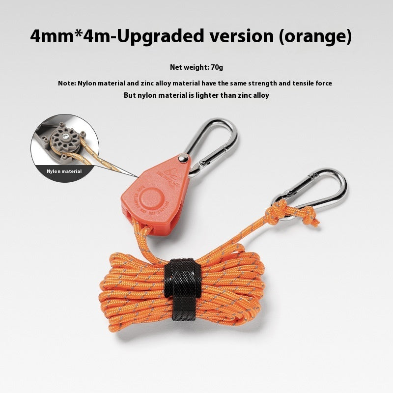 Outdoor Pulley Adjuster Tent Fixator - EDC Italia