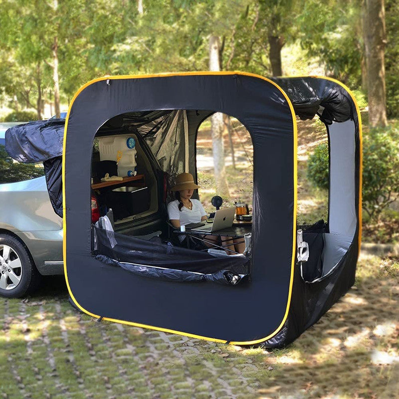 Pop-up Outdoor Camping Car Tail Tent Waterproof Sunshade - EDC Italia
