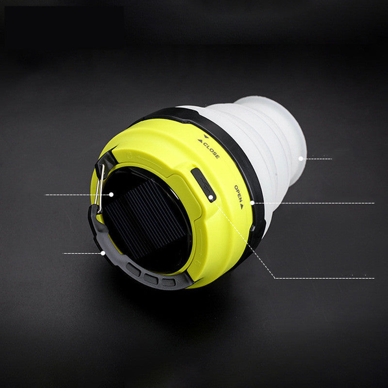 Solar Silicone Multifunctional Camping Light - EDC Italia