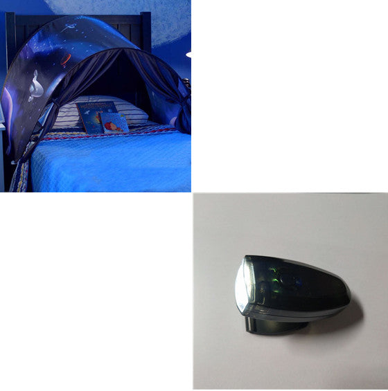 Folding children's tent Starry tent Fantasy tent Indoor bed mosquito net - EDC Italia