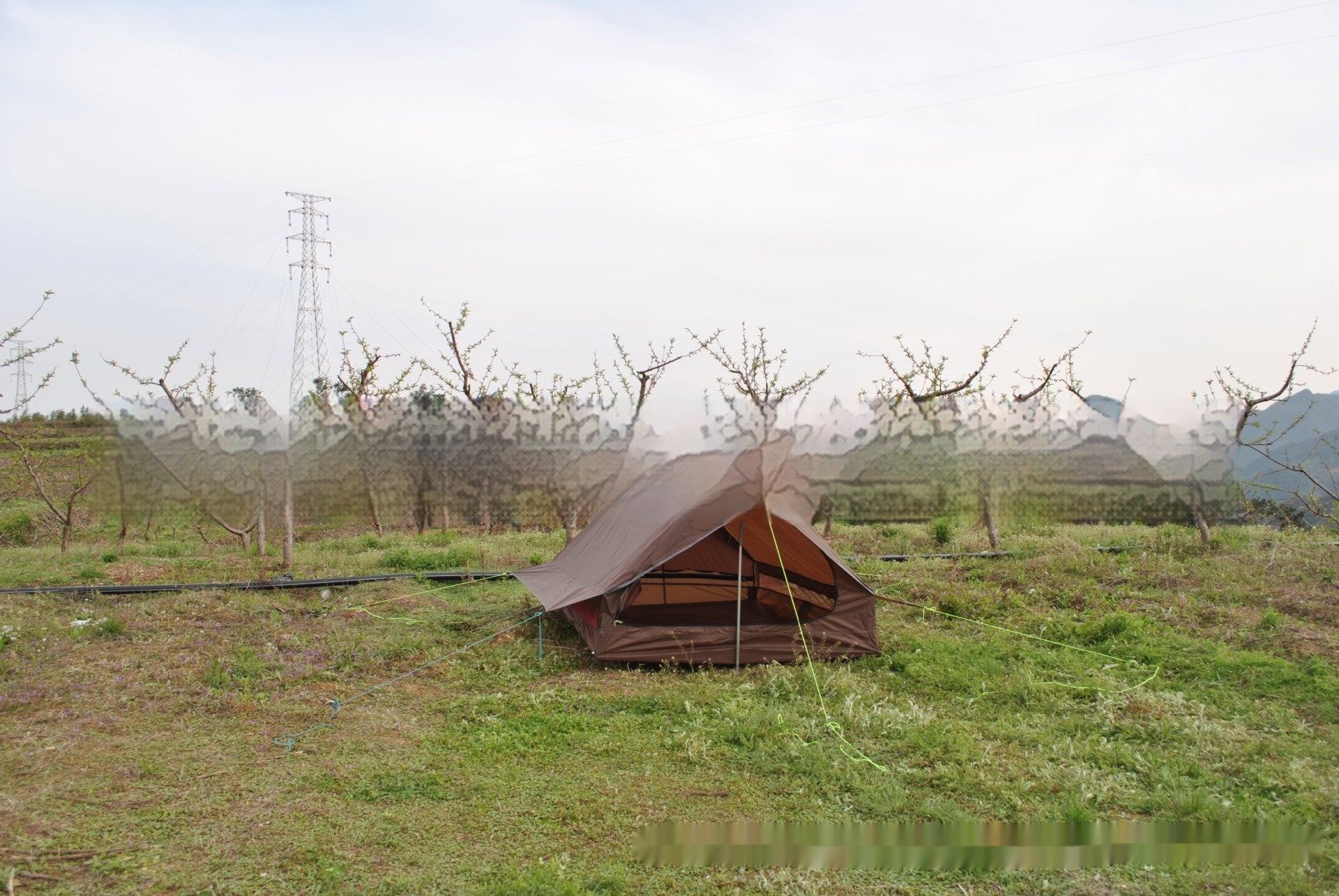 23 People A- Line Tent, Pole-free Portable Cabin Tent - EDC Italia