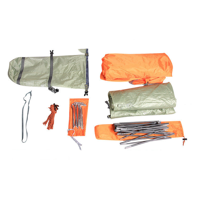 Outdoor Double Double Layer Aluminum Pole Tent - EDC Italia