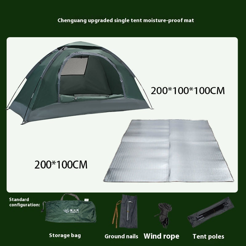 Outdoor Manual Tent Outdoor Camping Single Person Portable Simple Sun Protection Anti Mosquito Park Indoor Beach - EDC Italia