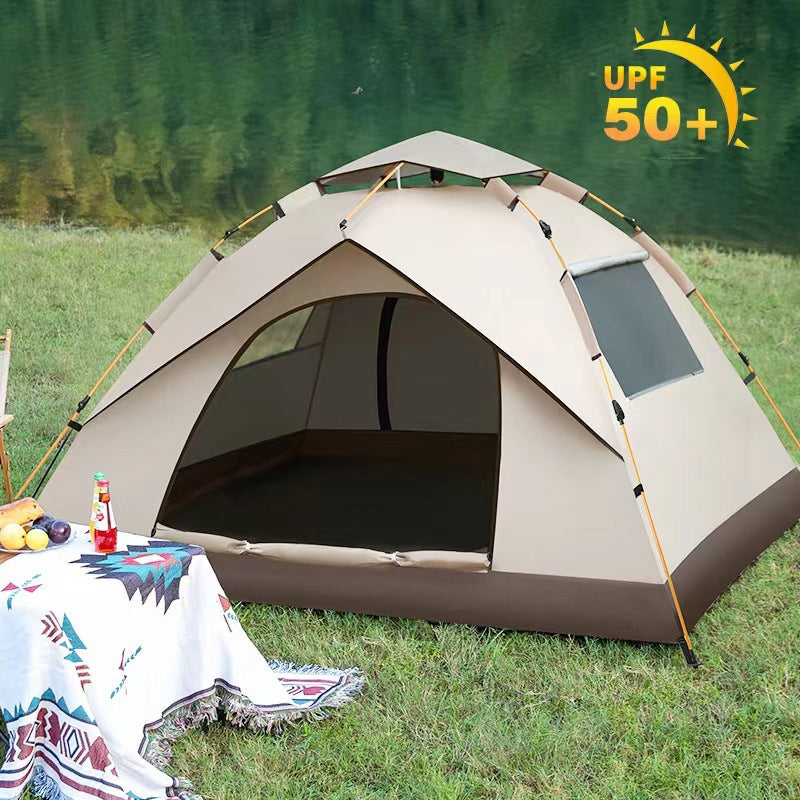 Silver Pastebrushing Sun-proof Portable Foldable Installation-free Outdoor Tent - EDC Italia
