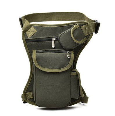 Canvas Waist Leg Package Outside The Door Tactical Multi-functional Leg Package