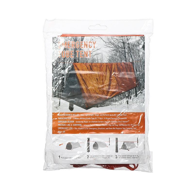 Portable Outdoor Disaster Relief Tent Camping Temporary Simple Sleeping Bag Warm Emergency Blanket - EDC Italia