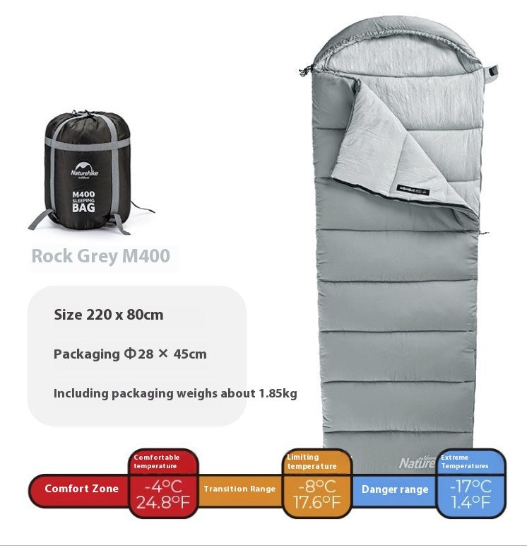 Washable And Spliced Double-person Tent Camping Portable Sleeping Bag - EDC Italia