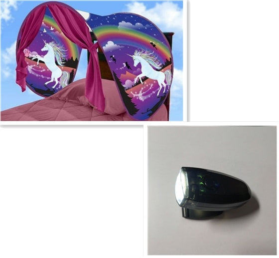 Folding children's tent Starry tent Fantasy tent Indoor bed mosquito net - EDC Italia