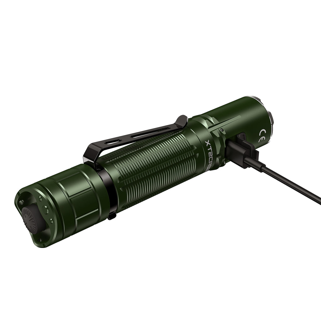 LED Outdoor Multifunctional Waterproof Tactical Glare Flashlight