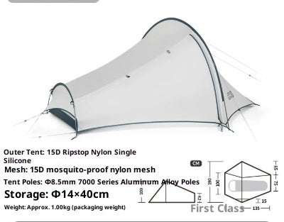 Tunnel Hiking Tent Outdoor Camping Equipment - EDC Italia