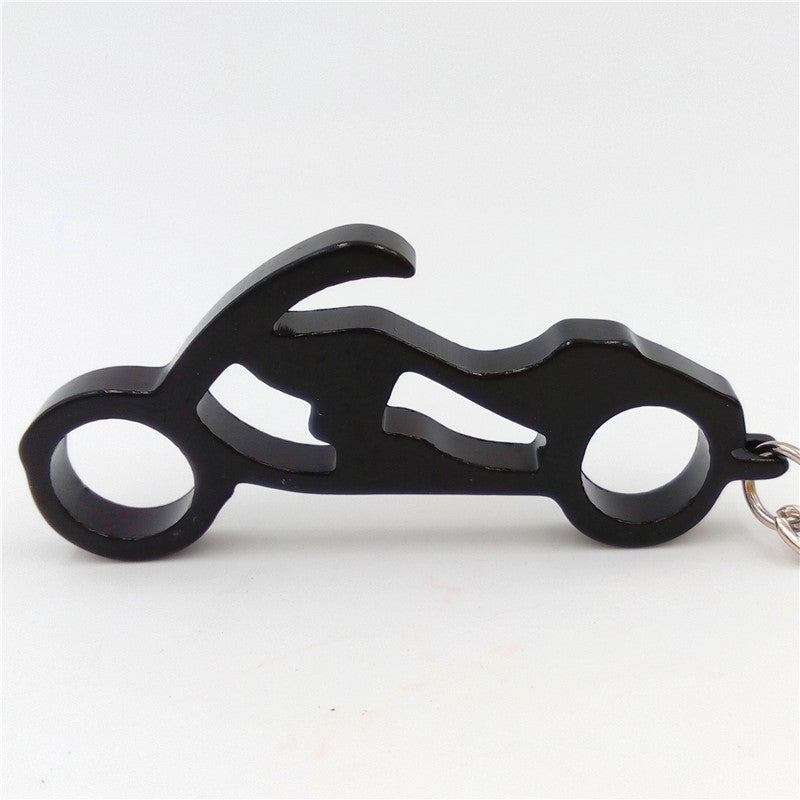 Multifunction Outdoor EDC Opener Motorbike Keychain Keyring