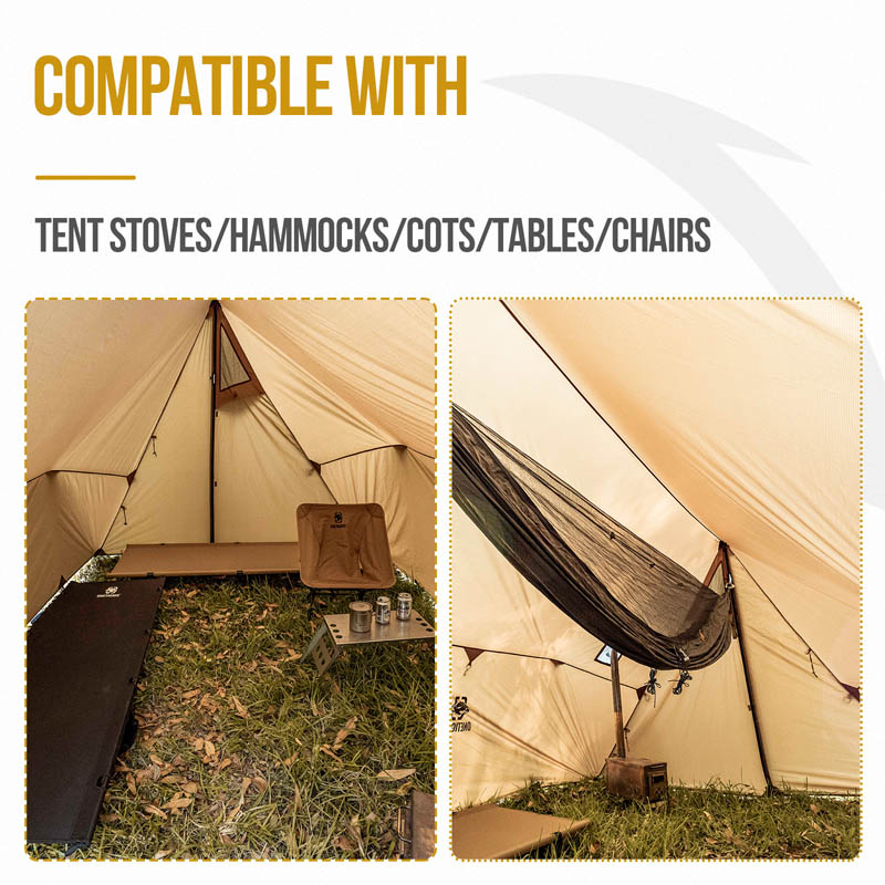 Wilderness Hut Hammock Outdoor Living Room Tent - EDC Italia