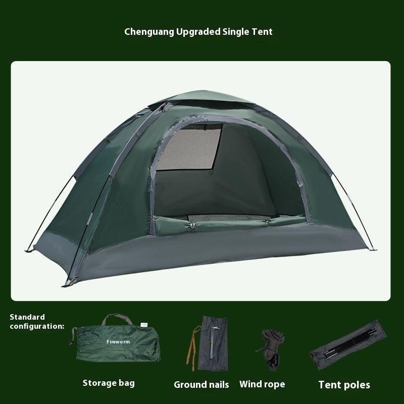 Outdoor Manual Tent Outdoor Camping Single Person Portable Simple Sun Protection Anti Mosquito Park Indoor Beach - EDC Italia
