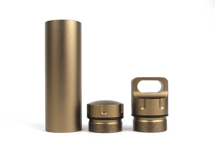 CNC All-metal Outdoor Survival Equipment EDC Sealed Tank