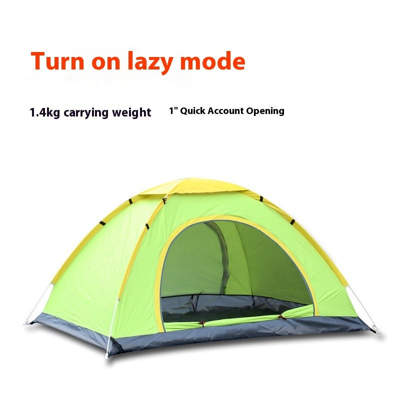 Automatic Double Multi-person Camping Camping Double-door Tent - EDC Italia