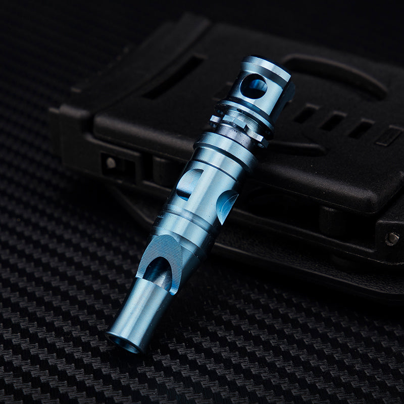 Titanium Alloy High Pitched Survival Whistle Decibel Explosion Anti Wolf