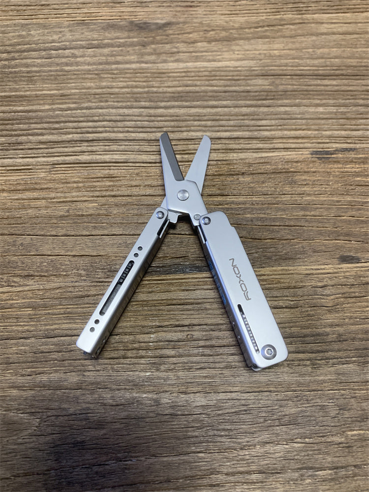 Mini Multi-functional Tool Scissors Portable Survival Knife And Scissors Screws