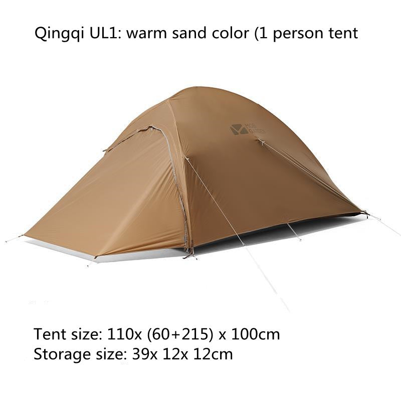 Outdoor Light Riding Tent Portable Camping One Room And One Hall - EDC Italia