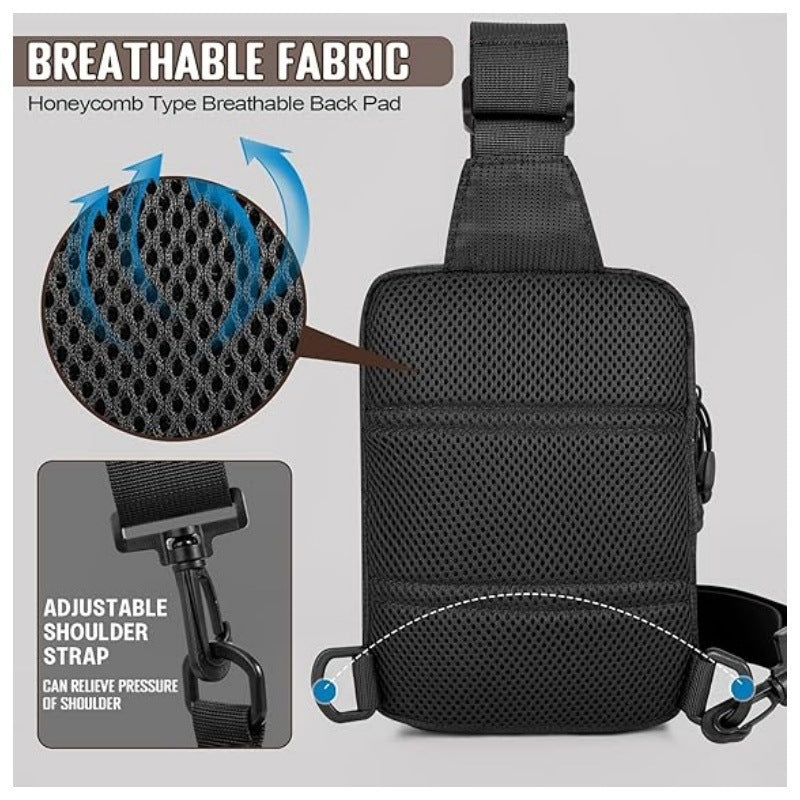 Mini Tactical Riding Sports Cross Body Shoulder Chest Bag