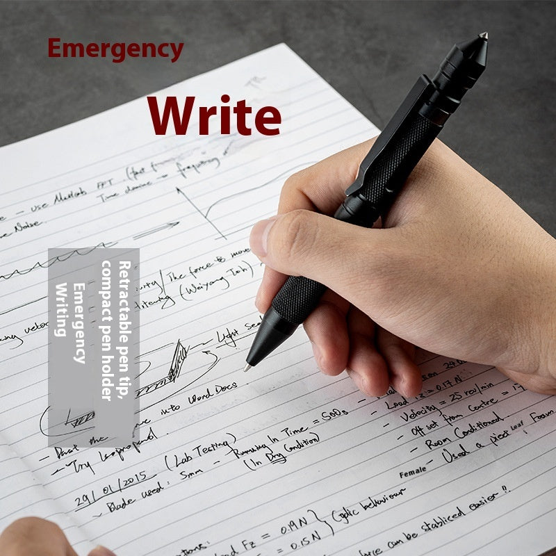 Ballpoint Pen Breaking Window Escape, Wolf Prevention, Outdoor Survival Whistle