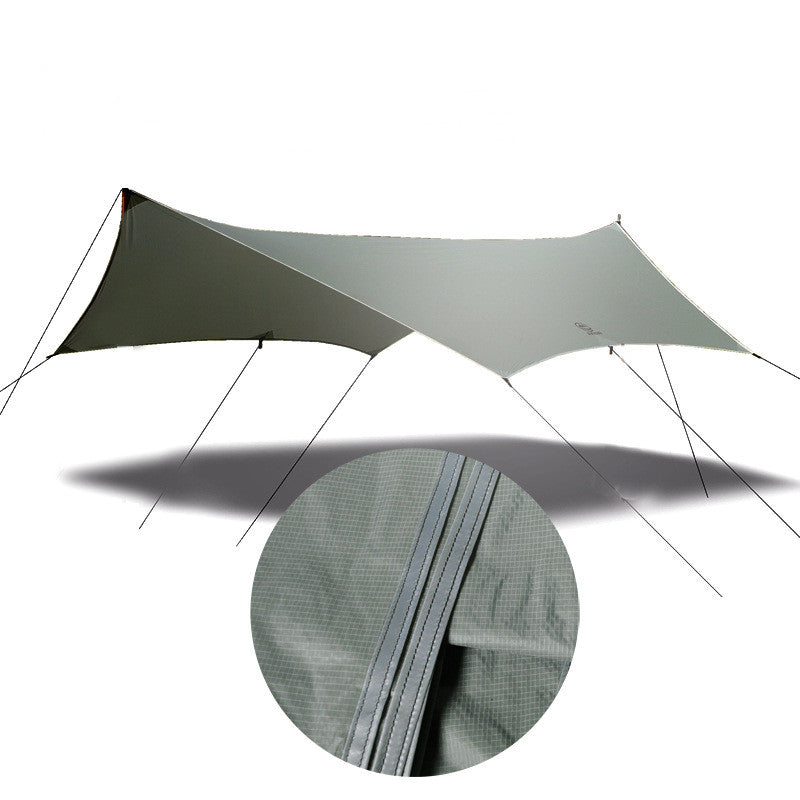 MU Gaodi Outdoor Rainproof Awning Tent Light Luxury Camping Equipment UV-proof Oxford Cloth Canopy - EDC Italia