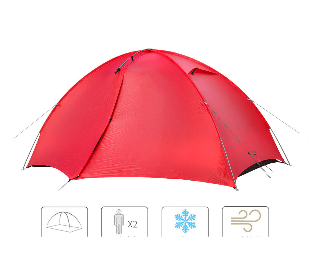 Outdoor Silicon Coated Tent Windproof Rainproof And Ultralight - EDC Italia