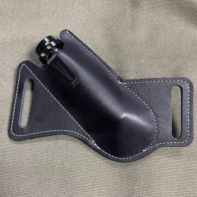 Tactical Cowhide Folding Knife Protective Sleeve