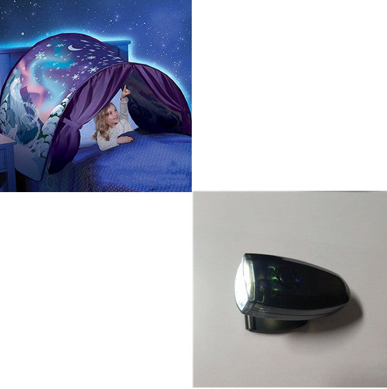 Folding children's tent Starry tent Fantasy tent Indoor bed mosquito net - EDC Italia