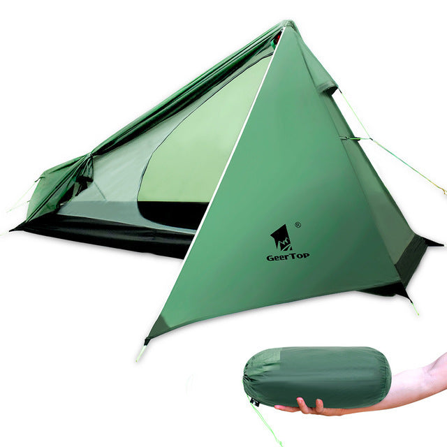 High-end Light Portable Climbing Pyramid Poleless Tent - EDC Italia