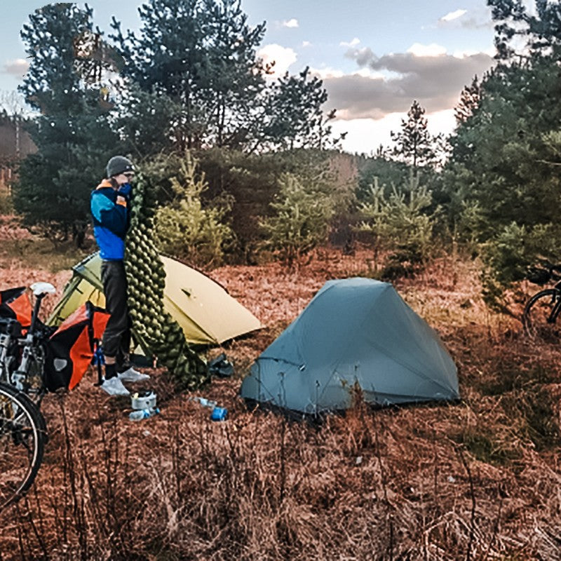 Single 15D Silicone Coated Nylon Outdoor Camping Tent - EDC Italia