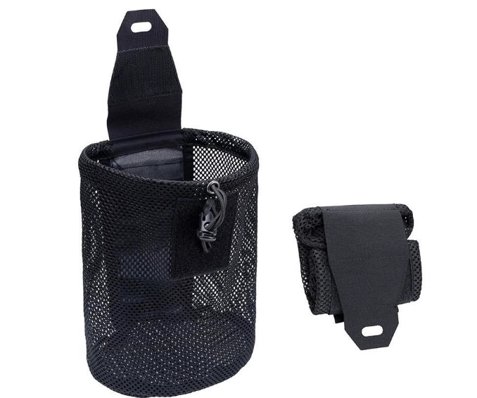 Tactical Folding Mesh Storage Bag Outdoor Adjustable