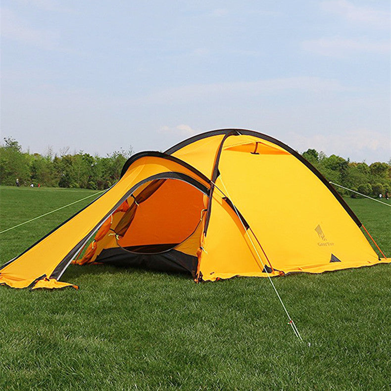 Two Person Light Mountain Climbing Outdoor Survival Double-layer Outdoor Tent - EDC Italia