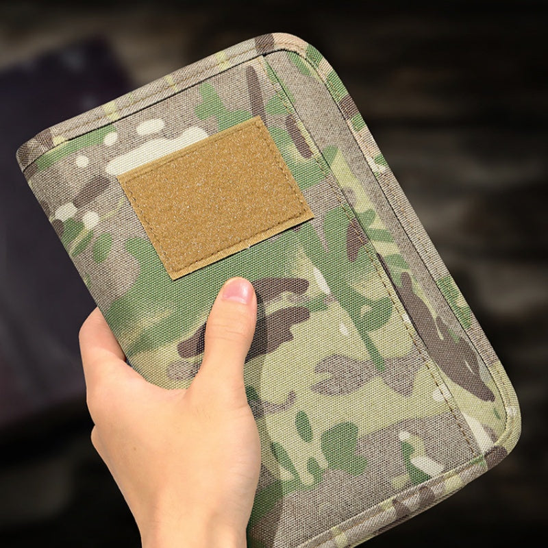 Manba Tactical Book Cover Military Fans' Supplies Outdoor Notebook Sleeve