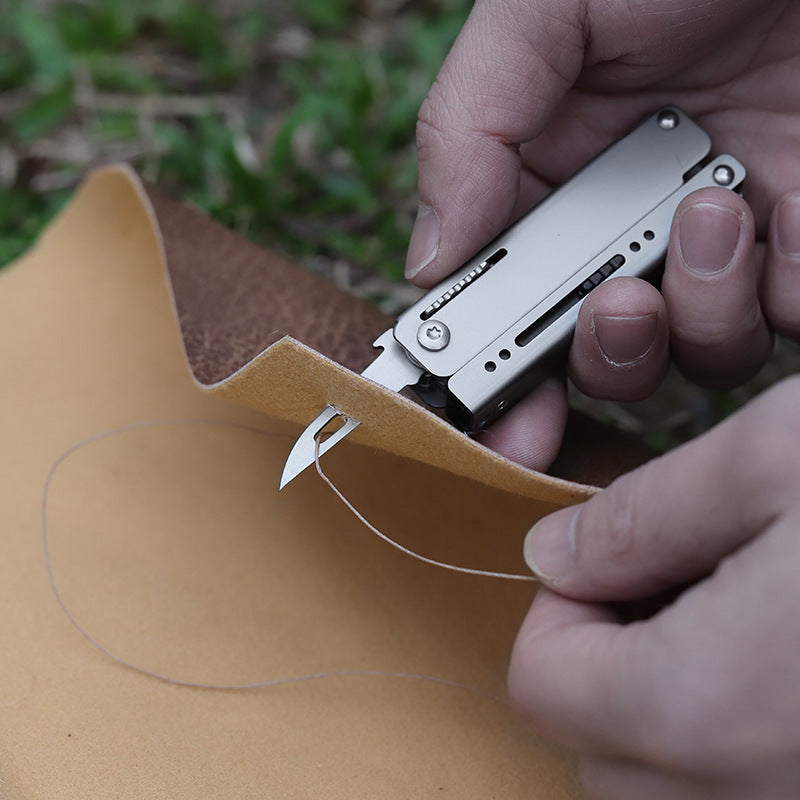 Mini Multi-functional Tool Scissors Portable Survival Knife And Scissors Screws