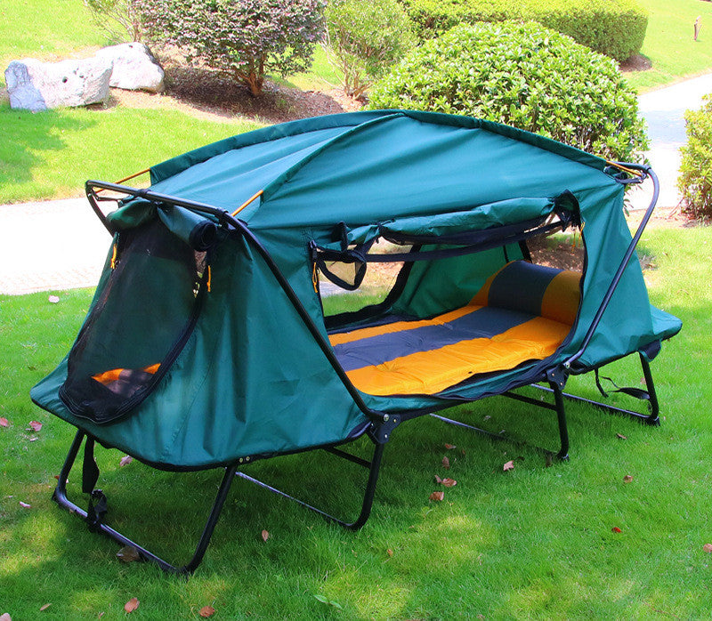 Outdoor Thickened Oxford Cloth Insulated Off Ground Tent For Two Camping And Fishing Tent - EDC Italia