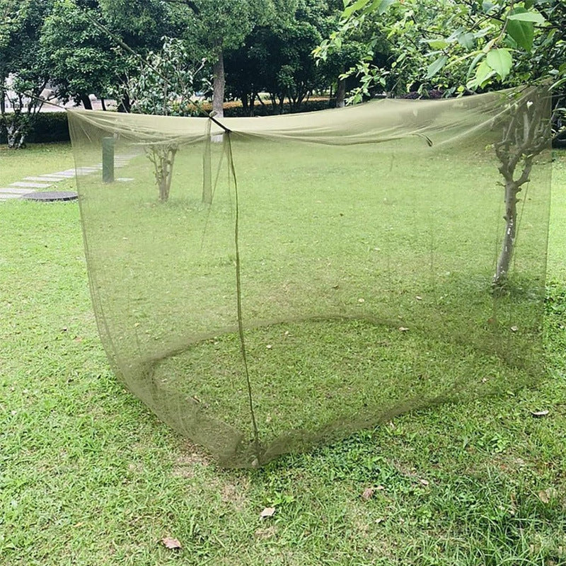 Travel Easy To Carry Camping Army Green Mosquito Net