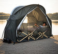 Two-in-one Off-ground Camp Bed Single Soldiers Can Use Meditation Practice Tent Alone - EDC Italia