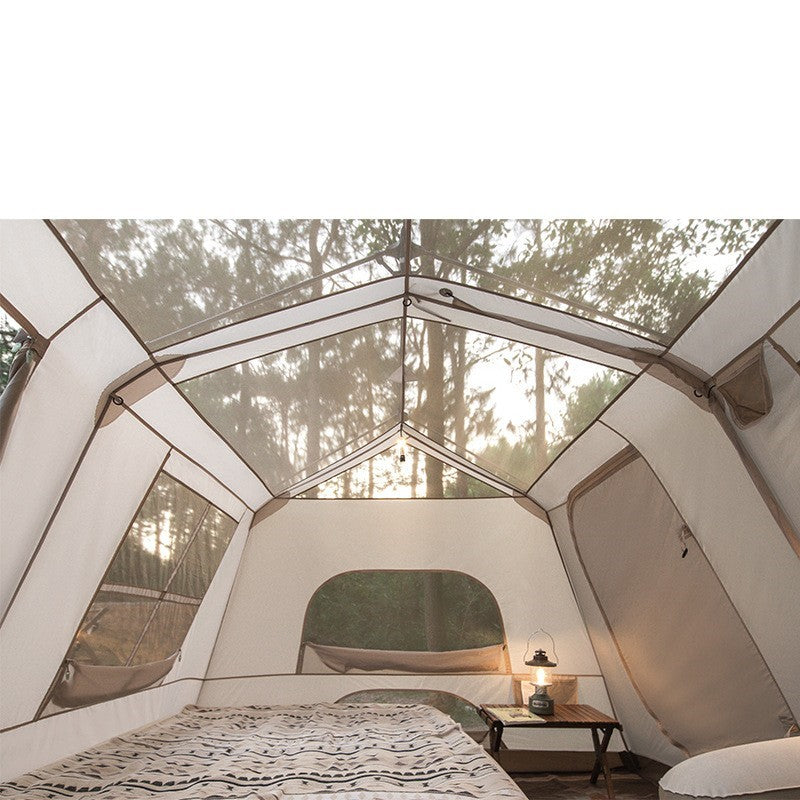 Roof Ridge Automatic Tent Outdoor Camping Equipment Waterproof And Sunproof - EDC Italia