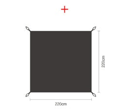 Landwolf Large Space Tunnel Tent Outdoor Camping Tourist - EDC Italia