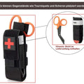Tactical Edc Tourniquet Scissor Kit Outdoor Flashlight Storage Bag